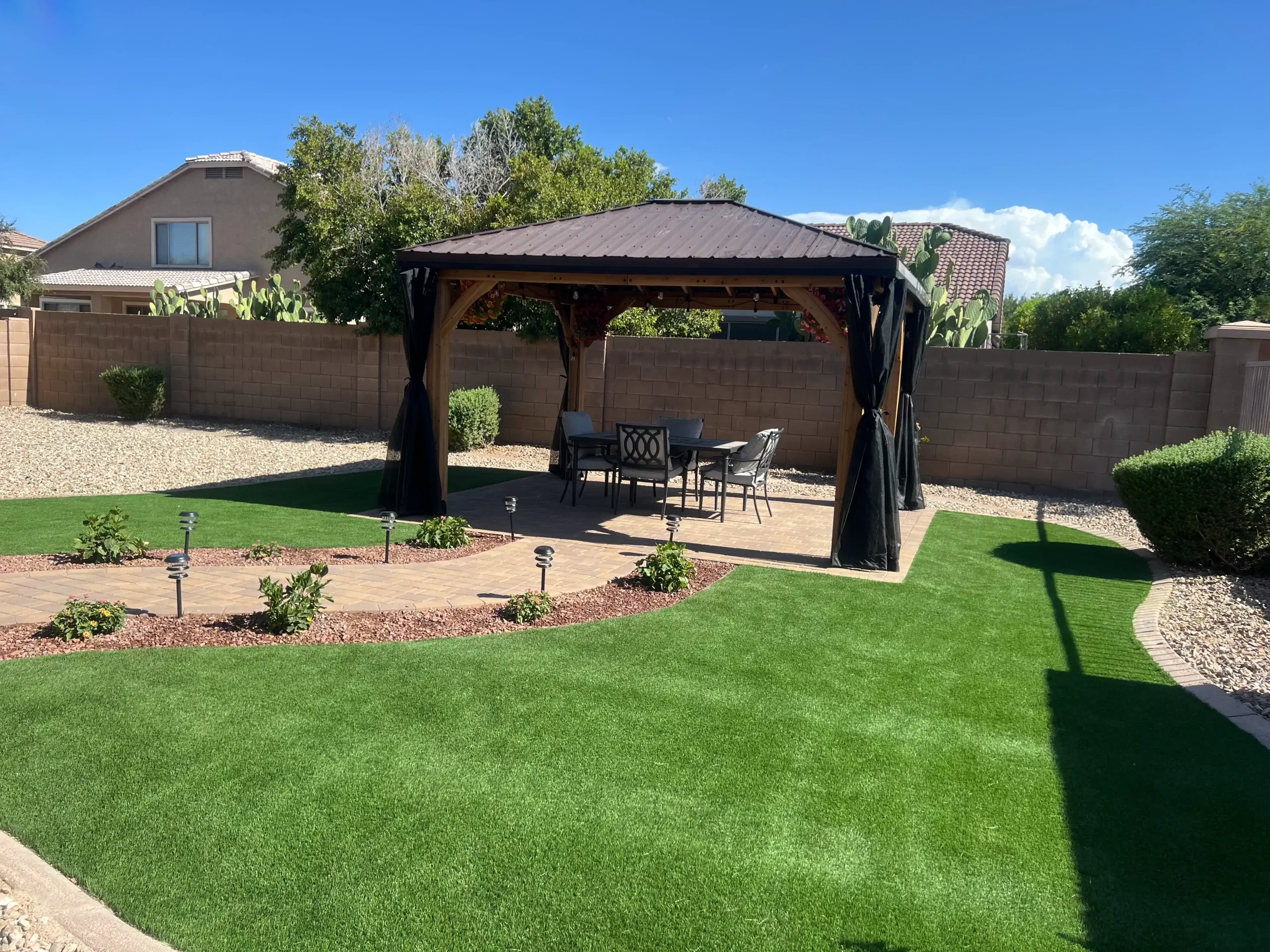 Ridgeline Landscaping turf install
